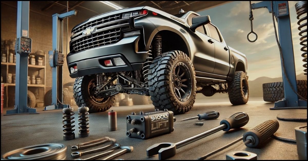 Eibach lift kit shock squeak silverado