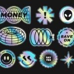 Holographic Stickers