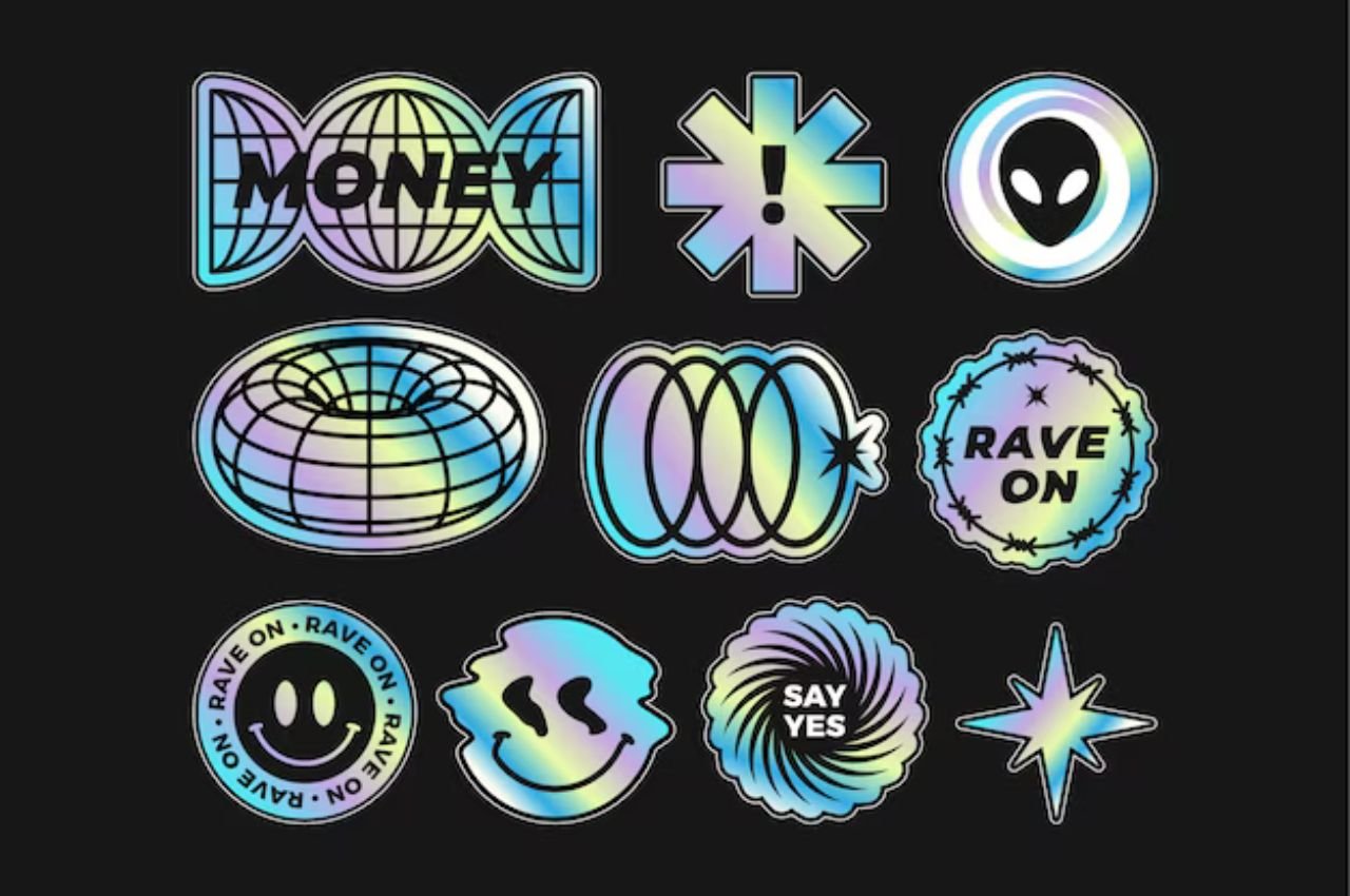 Holographic Stickers