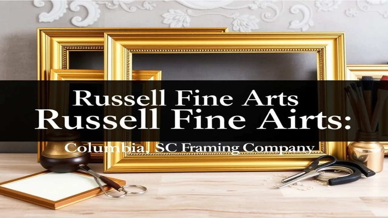 Russell Fine Arts Columbia SC Framing Company 